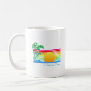 Beach Sunset Turks Caicos Kaffeetasse