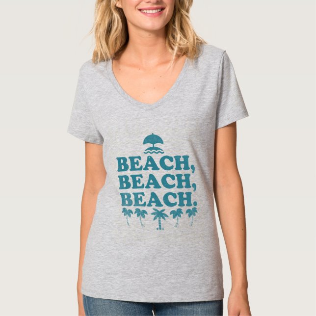 Beach T - Shirt (Vorderseite)