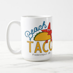 Beach Taco Kaffee Cup Kaffeetasse