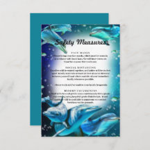 Beach Theme Dolphin Hochzeitssicherheitsmaßnahmen