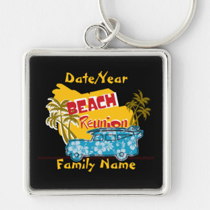Beach Theme Family Wiedersehen Personalisiert Schl Schlüsselanhänger