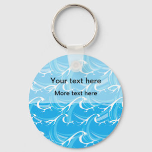 Beach Theme Ocean Message Key chains Schlüsselanhänger