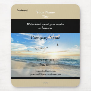 Beach Theme Promotional Mousepad HAMbyWG