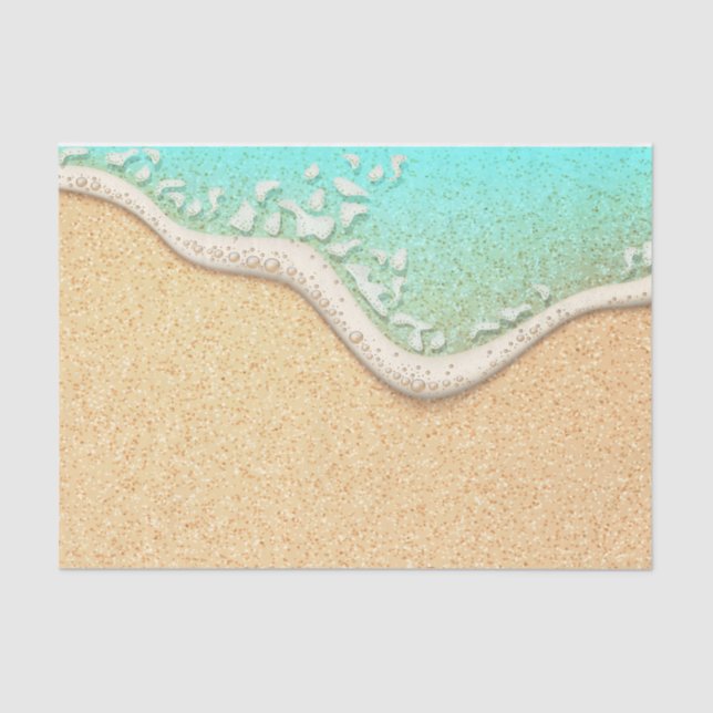 Beach Theme Seidenpapier (Vorderseite)