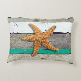 Beach Theme Starfish Wedding rustikal Dekokissen