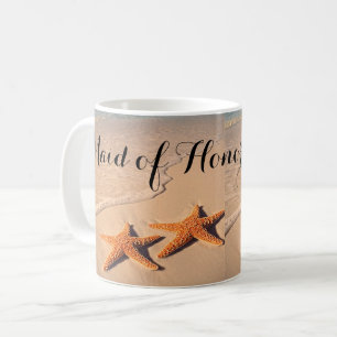 Beach Theme Trauzeugin Geschenk Kaffee Tasse, Cup Tasse