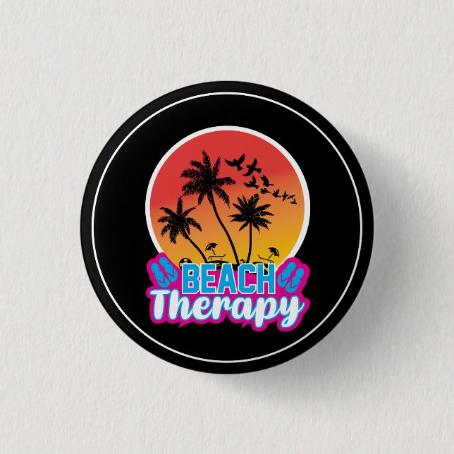 Beach Therapy-18920 Button (Vorderseite)