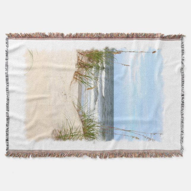 Beach Throw Blanket Decke (Vorderseite)