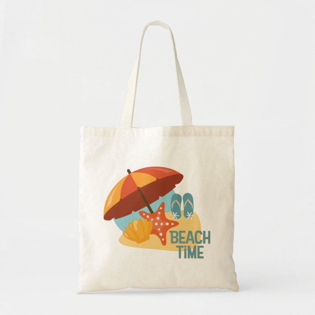 Beach Time Budget Tasche (Vorne)