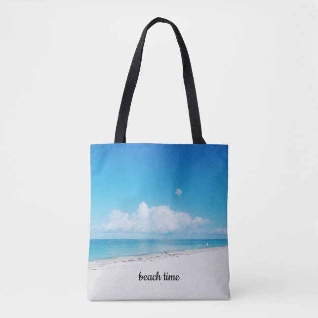 Beach Time Tote Bag (Vorderseite)