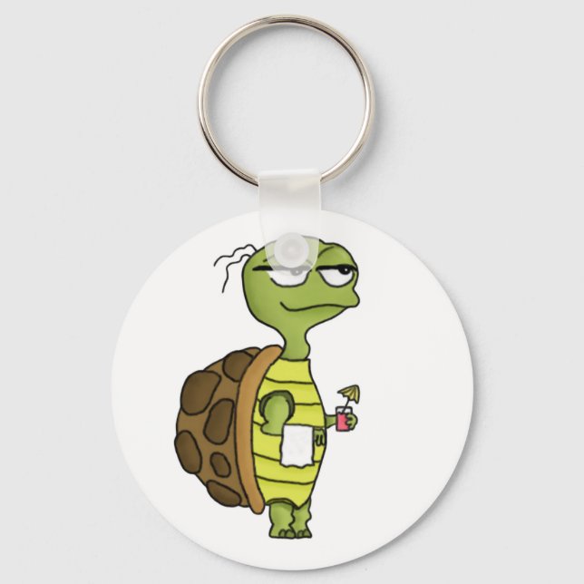 Beach Tortoise Schlüsselanhänger (Vorderseite)