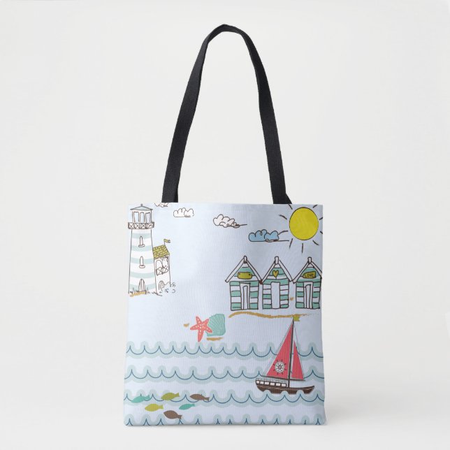 Beach Tote Bag (Vorderseite)