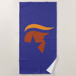 BEACH TOWEL - PATRIOTIC PROFILE  STRANDTUCH