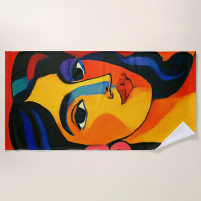 beach towel strandtuch (Vorderseite)