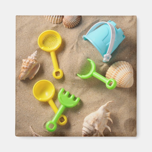 Beach Toys Magnet (Vorne)