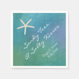 Beach Tropical Starfish Napkins Serviette