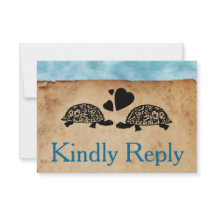 Beach Turtle Whimsical UAWG und Entree Choice