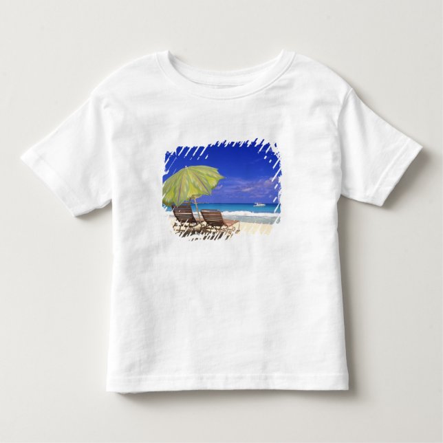 Beach Umbrella, Abaco, Bahamas Kleinkind T-shirt (Vorderseite)