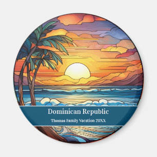 Beach Vacation der Dominikanischen Republik Magnet
