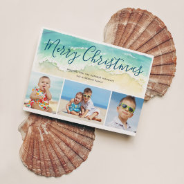 Beach Vacation Frohe Weihnachten Foto Weihnachtska