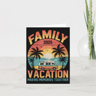 Beach Vacation Making Erinnerungen 2025 Family Wie Karte