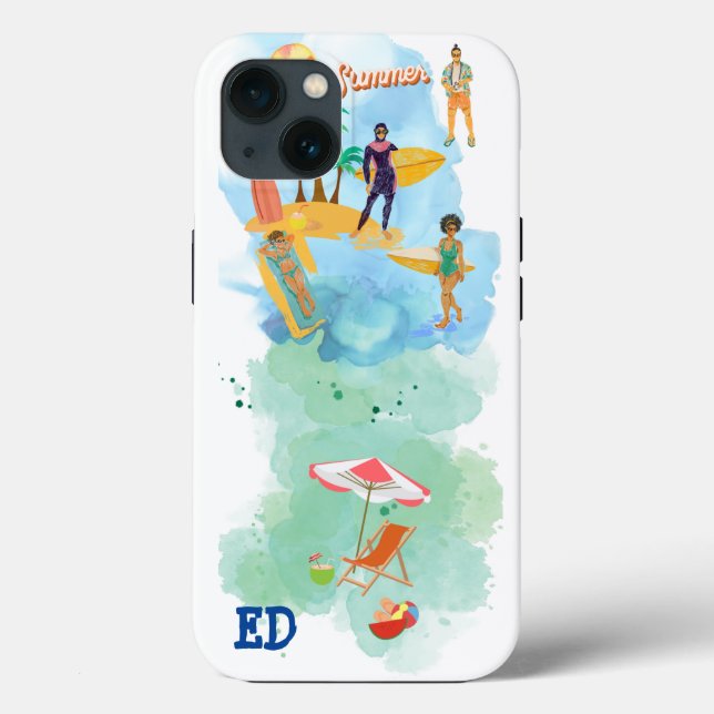 BEACH VIBE Case-Mate iPhone FALL Case-Mate iPhone Hülle (Rückseite)
