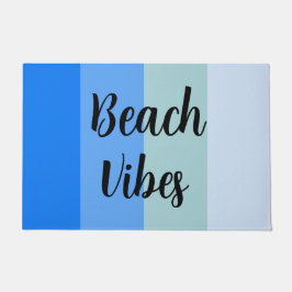 Beach Vibes, Blue Stripes Fußmatte
