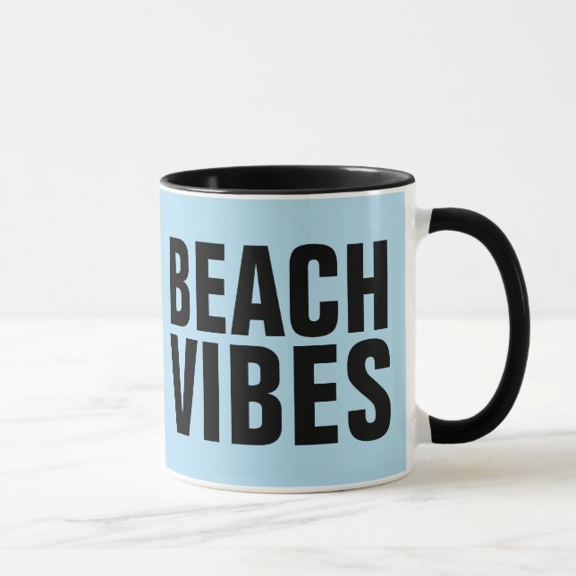 BEACH VIBES KAFFEE MUGS TASSE (Rechts)