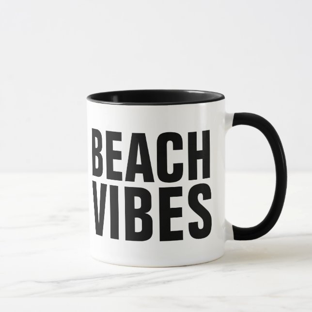BEACH VIBES KAFFEE MUGS TASSE (Rechts)