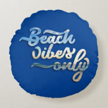 Beach Vibes nur Typografie