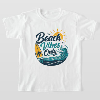 Beach Vibes Only Kids T-Shirt