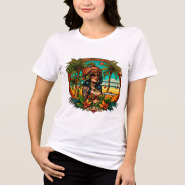 Beach Vibes: Sailor Jerry unique women T - Shirt