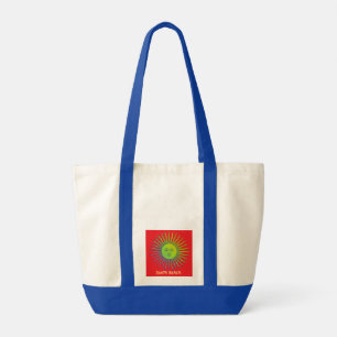 Beach Vibes Tasche mit Individuelle Name & Sun Log