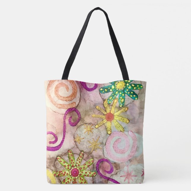 „Beach Vibes“-Tasche Pint-Tote Bag (Rückseite)