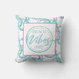 Beach Vibes Throw Kissen