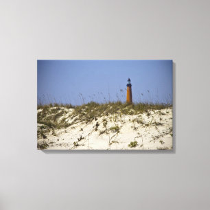 Beach View Ponce Inlet Leuchtturm Wrapped Canva Leinwanddruck