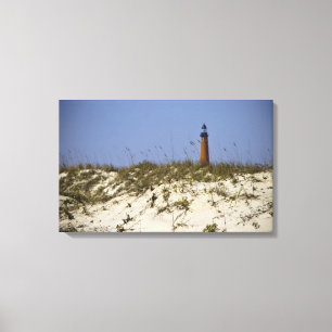 Beach View Ponce Inlet Leuchtturm Wrapped Canva Leinwanddruck