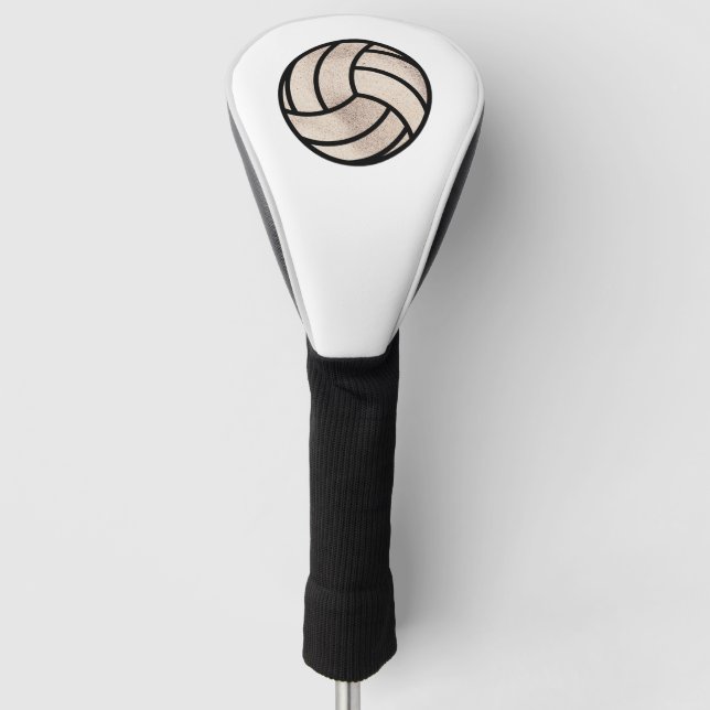 Beach Volley Ball Golf Headcover (Vorderseite)