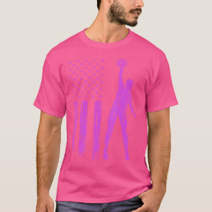 Beach Volleyball Flag Flag Volleyball Flag T-Shirt
