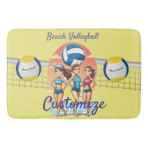 Beach Volleyball Girls Thunder_Cove Badematte