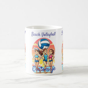 Beach Volleyball Girls Thunder_Cove Kaffeetasse