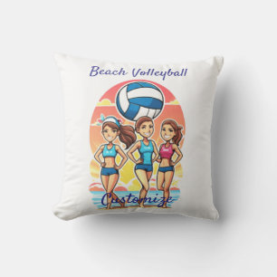 Beach Volleyball Girls Thunder_Cove Kissen