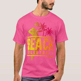 Beach Volleyball-Spieler T-Shirt