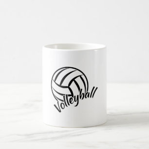 Beach Volleyball Spieler Volleyball Girl-Geschenk Kaffeetasse