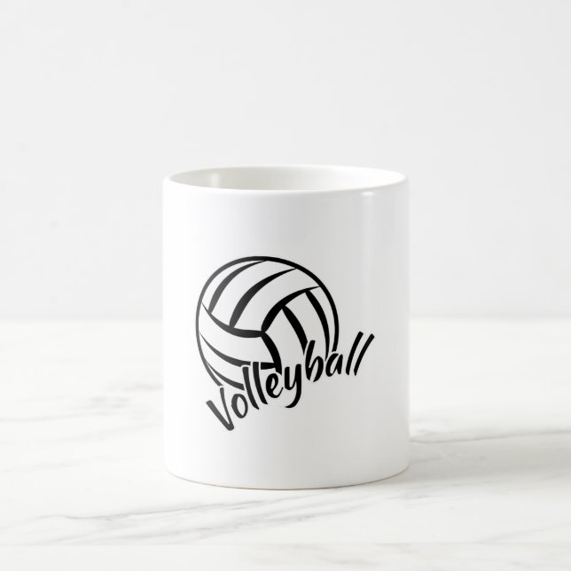 Beach Volleyball Spieler Volleyball Girl-Geschenk Kaffeetasse (Mittel)