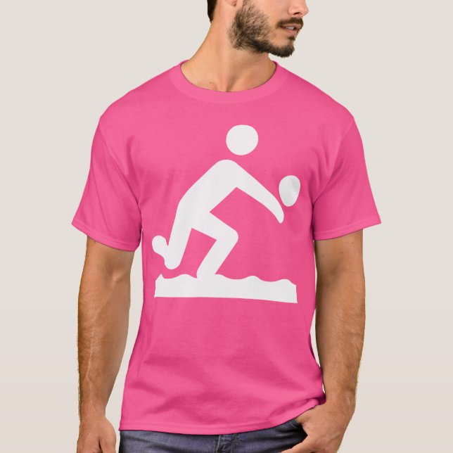 Beach Volleyball T-Shirt (Vorderseite)