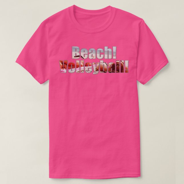 Beach Volleyball T-Shirt (Design vorne)