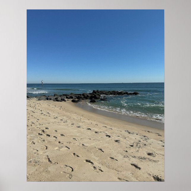 Beach Waterscape Poster (Vorne)