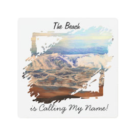 Beach Waves Blue Personalize