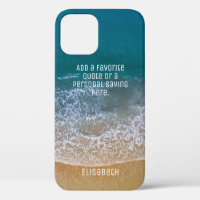 Beach Waves Sand Shore Personalize